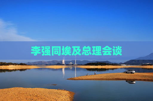 李强同埃及总理会谈