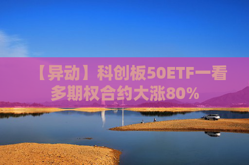 【异动】科创板50ETF一看多期权合约大涨80%