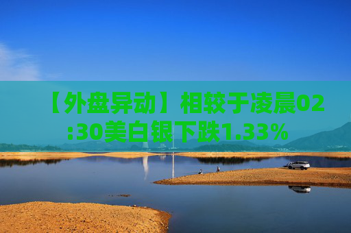 【外盘异动】相较于凌晨02:30美白银下跌1.33%