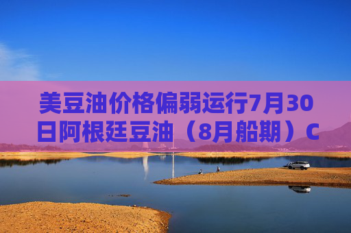 美豆油价格偏弱运行7月30日阿根廷豆油（8月船期）C&F价格下调1美元/吨