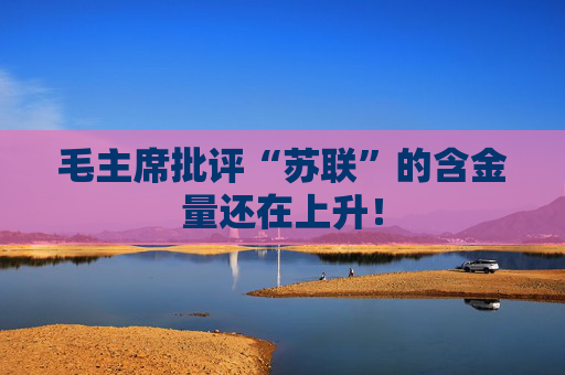 毛主席批评“苏联”的含金量还在上升！