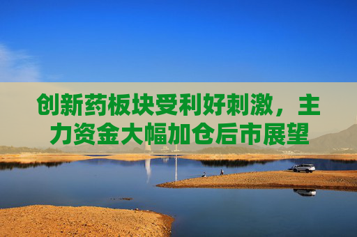 创新药板块受利好刺激，主力资金大幅加仓后市展望