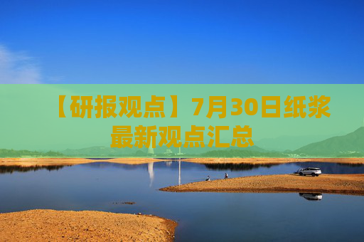 【研报观点】7月30日纸浆最新观点汇总
