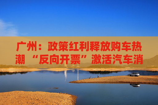 广州：政策红利释放购车热潮 “反向开票”激活汽车消费新动能