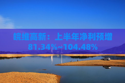 皖维高新：上半年净利预增81.34%~104.48%