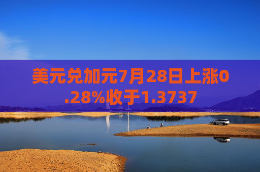 美元兑加元7月28日上涨0.28%收于1.3737