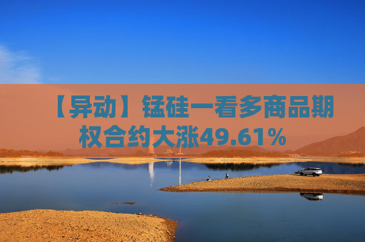 【异动】锰硅一看多商品期权合约大涨49.61%