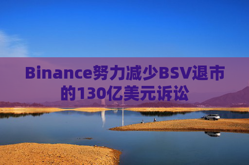 Binance努力减少BSV退市的130亿美元诉讼