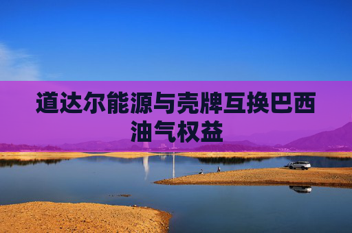 道达尔能源与壳牌互换巴西油气权益